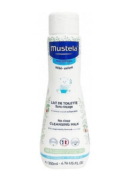 Mustela No-Rinse Cleansing Milk<br>شیری پاککەرەوەی بێ  ئاو
